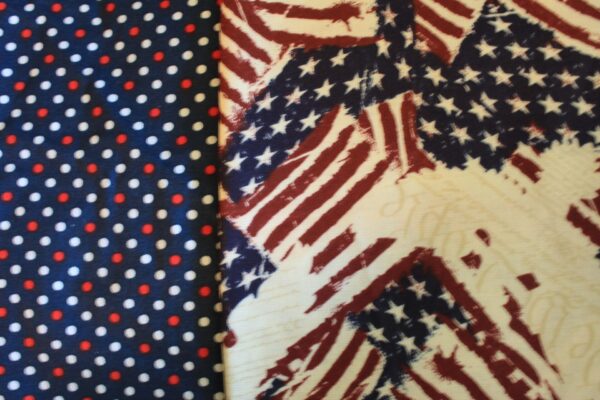 Corn Bag Set Fabrics American Flag