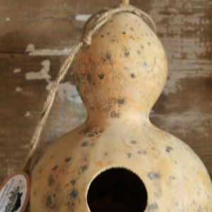 Dried Birdhouse Gourd with Holes