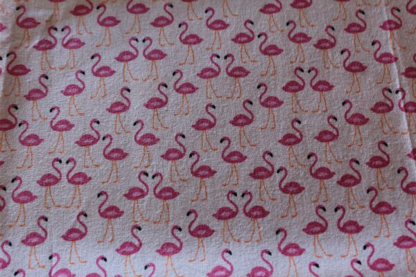 Medium Corn Bag Cover-Flamingos