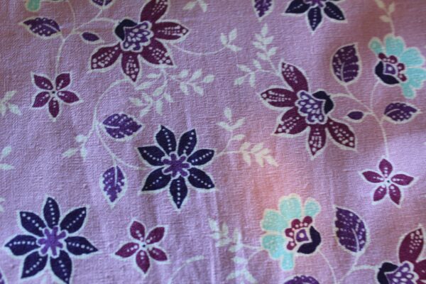 Small Corn Bag Cover-Purple Floral
